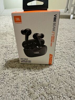 JBL Vibe Beam True Wireless Earbuds - Black